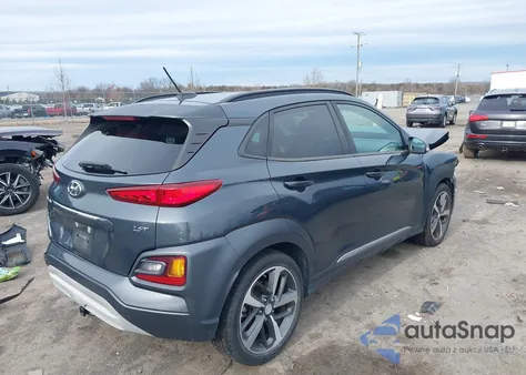 2018 Hyundai Kona Limited из США, поврежденный, VIN KM8K33A59JU079024